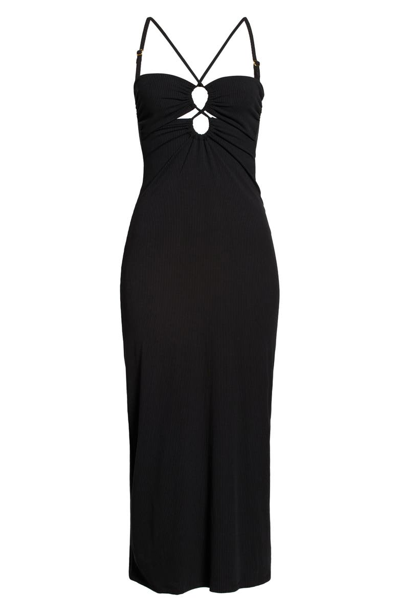 LSPACE Ellery Cutout Cover-Up Dress, Alternate, color, 