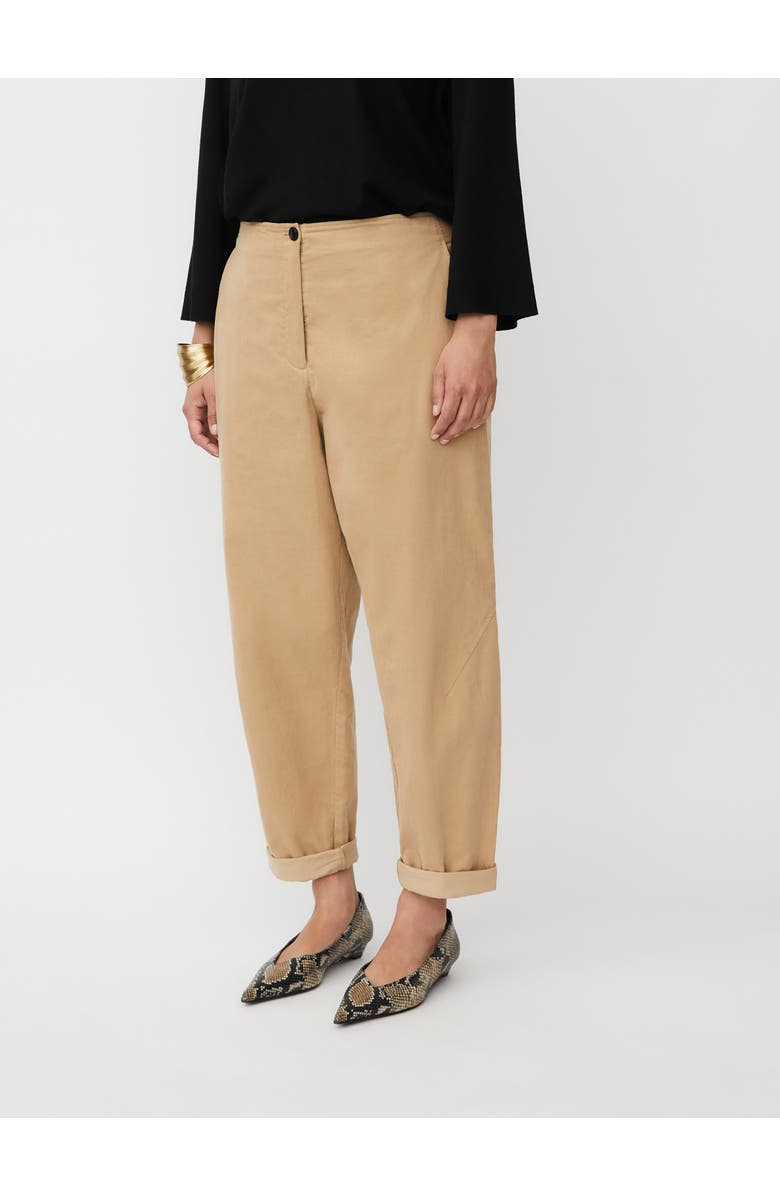 Masai Copenhagen MaParastoo Corduroy Pants, Main, color, Travertine
