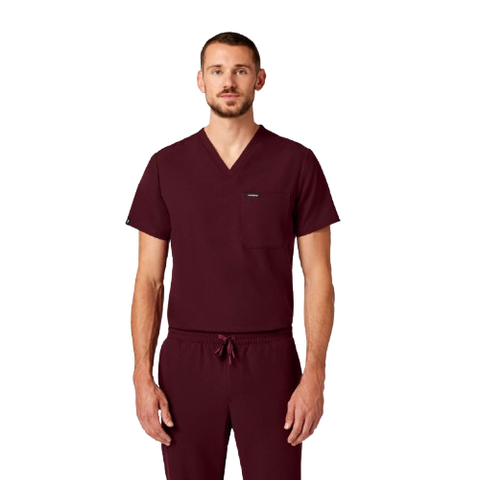 Holmes Men's 1-Pocket Classic V-Neck Scrub Top