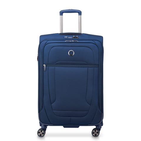 Helium DLX Checked-Medium 25 Inch Softside Expandable Luggage with Spinner Wheels