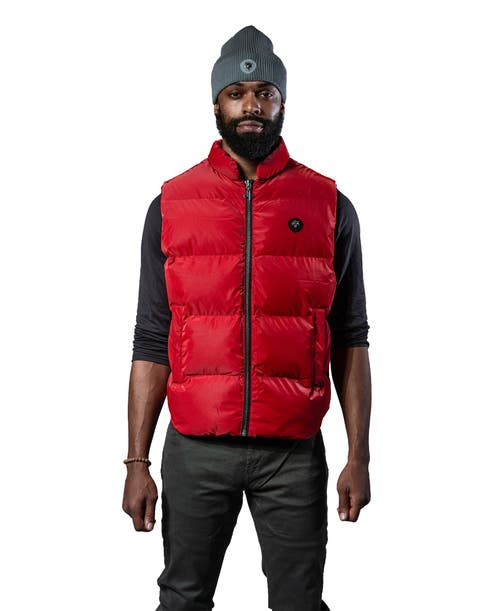 Woodpecker Unisex Vest In Red