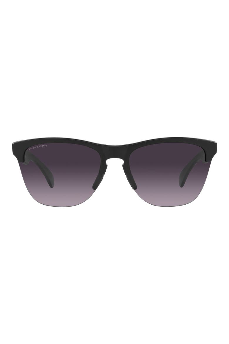 Frogskins Lite 63mm Oversized Round Sunglasses, Main, color, MATTE BLACK