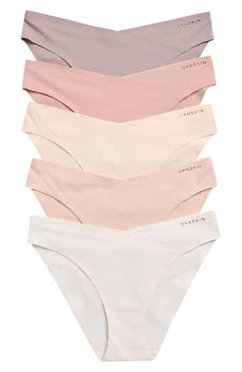 Danskin Assorted 5-Pack V-Front Crossover Briefs