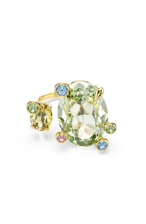 Swarovski Gema Offener Ring In Green