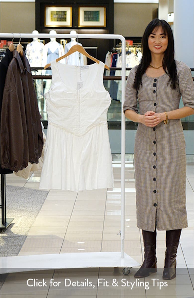 Gale Sleeveless Fit & Flare Minidress, sales video thumbnail