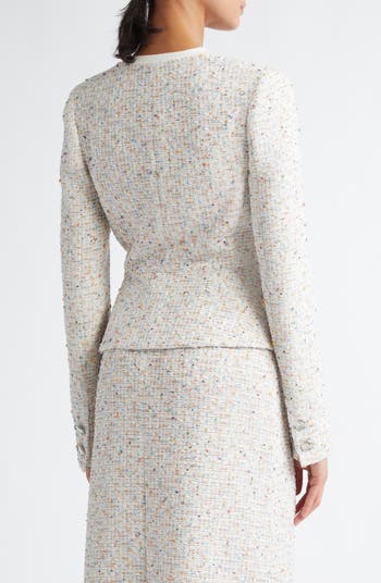 Metallic Tweed Jacket