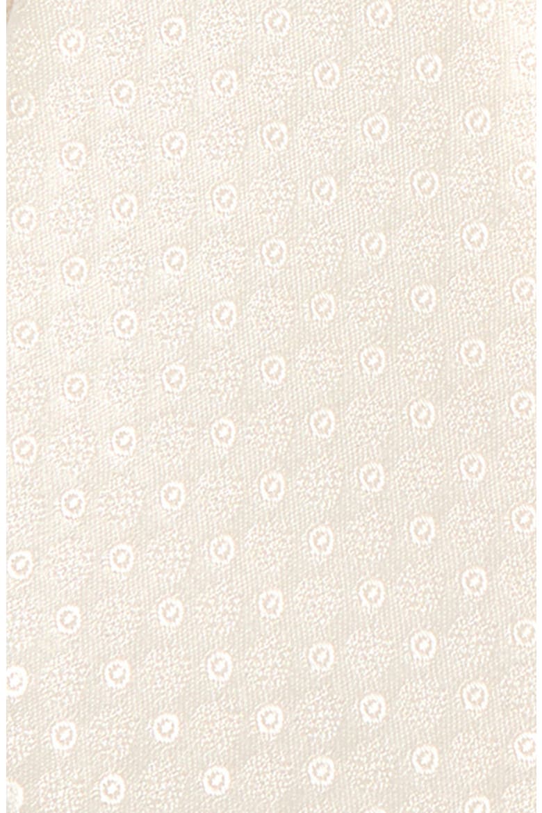 Jacquard Silk Bow Tie, Alternate, color, WHITE