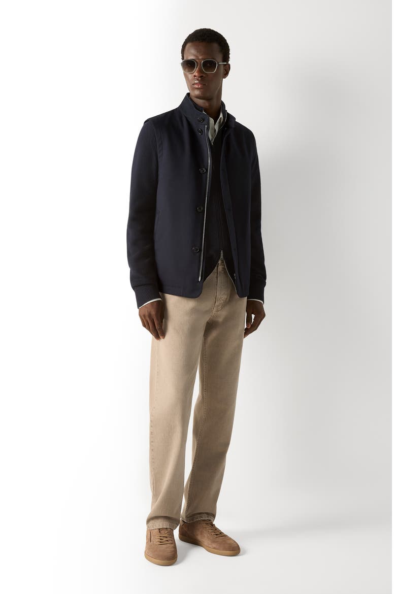 Button Front Vest, Alternate, color, NAVY BLUE