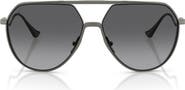 Ferrari 59mm Polarized Gradient Pilot Sunglasses