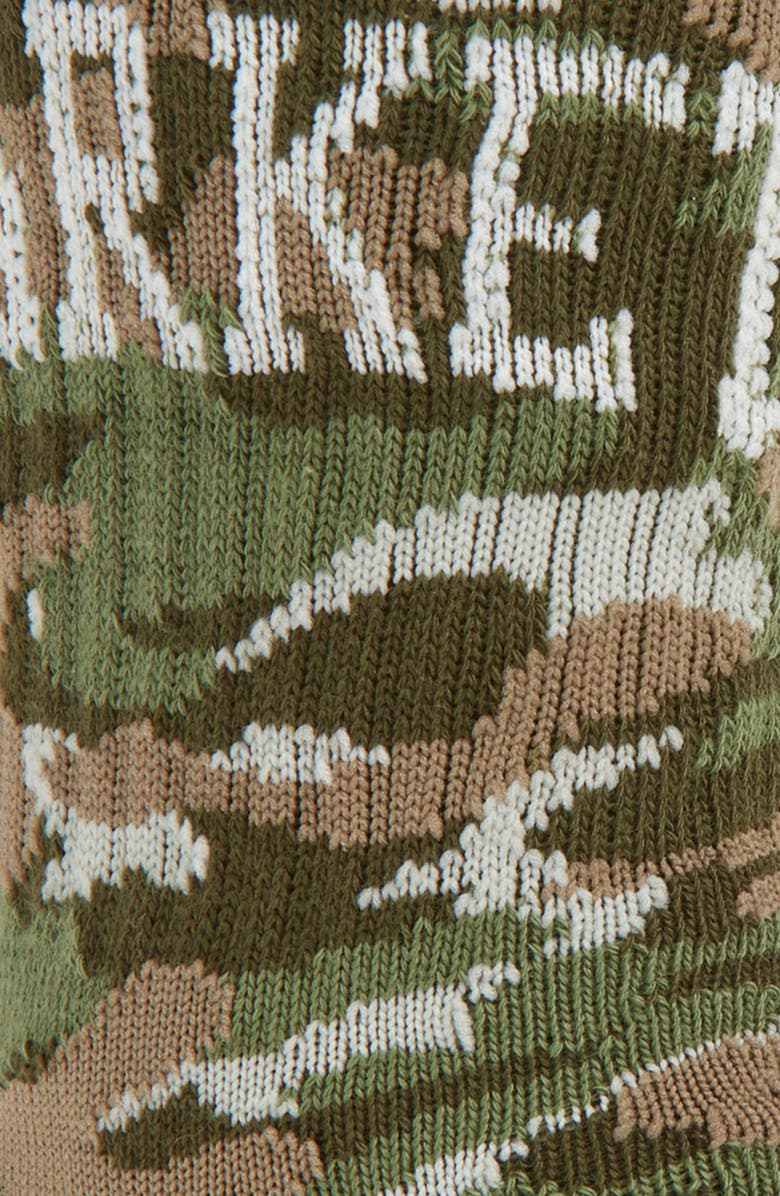 MARKET Core Camo Cotton Blend Crew Socks, Alternate, color, Camo