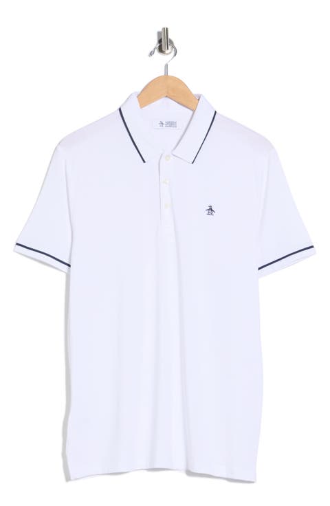 Tipped Knit Polo