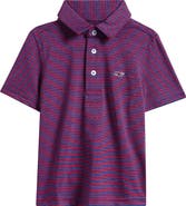 vineyard vines Kids' Bradley Stripe Stretch Polo