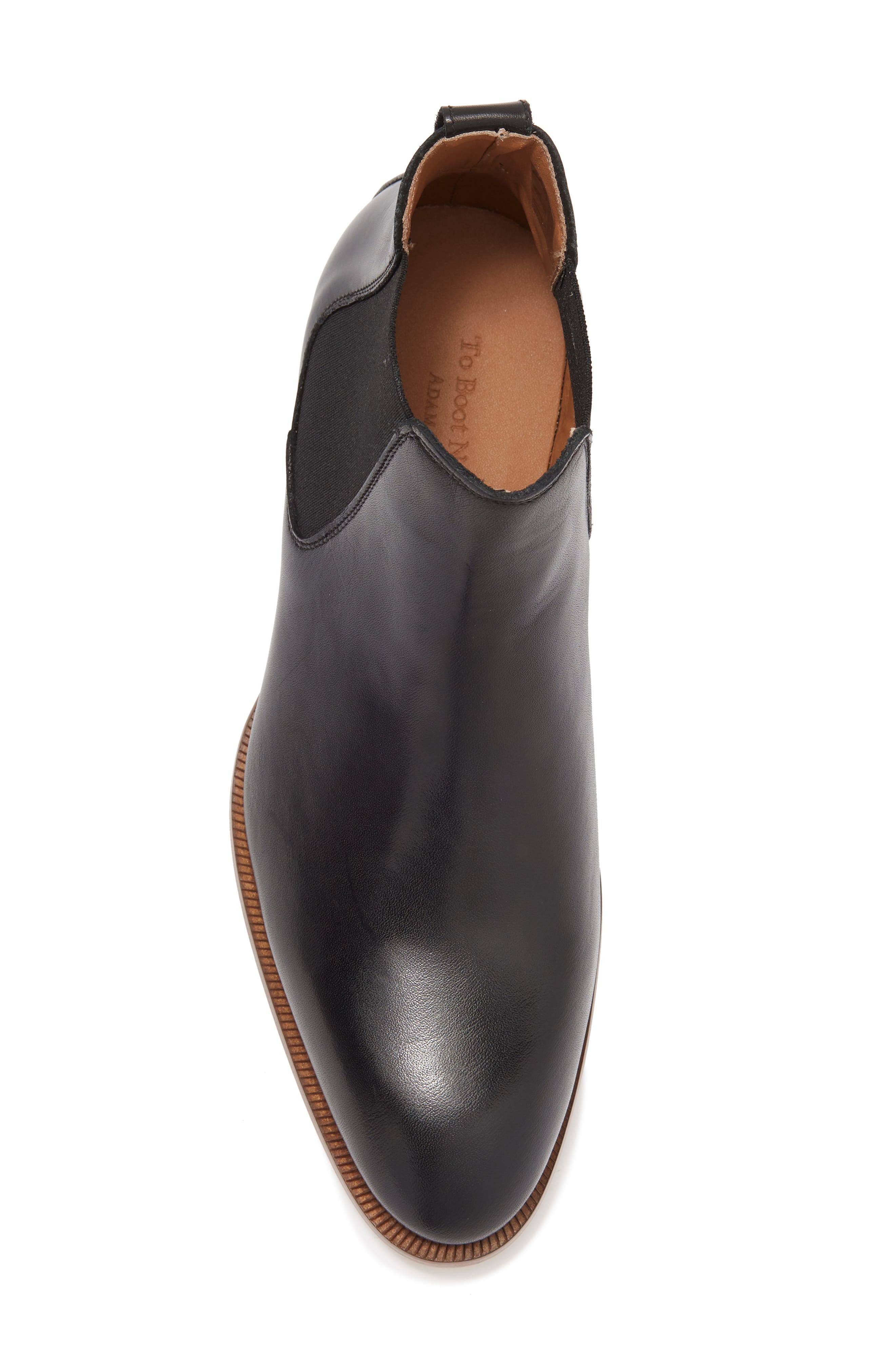 TO BOOT NEW YORK Alan Plain Toe Leather Chelsea Boot, Alternate, color, 