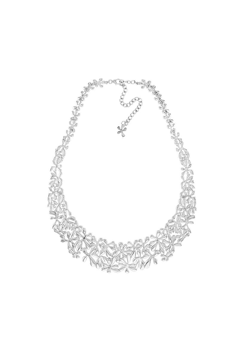 Multi Splash Necklace, Main, color, Sterling Silver