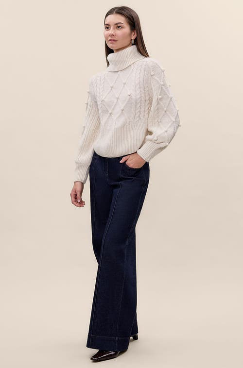 Rebecca Taylor Petra Sweater In White