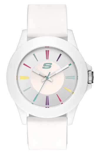 Rosencrans Silicone Strap Watch, 40mm