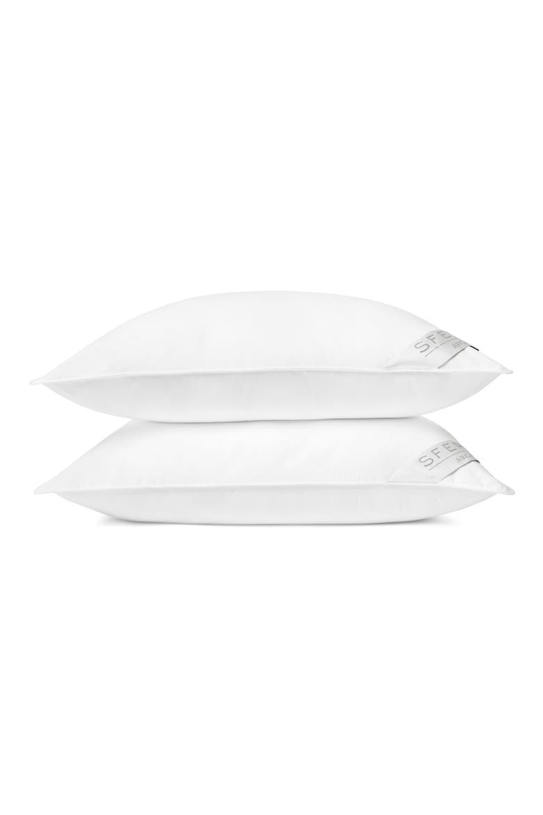 Arcadia Super Euro Down Alternative Firm Bed Pillow, Alternate, color, WHITE