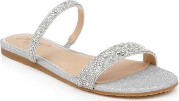 Rhinestoned Sandal