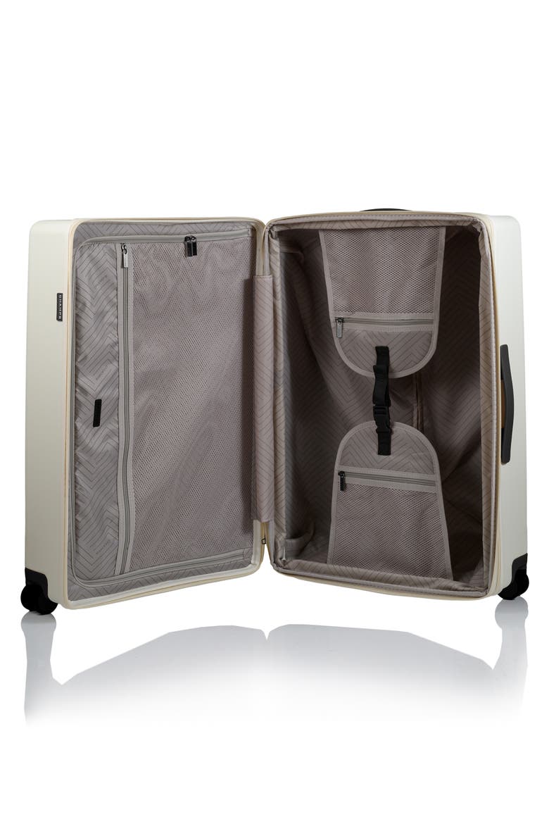 Vintage Muse 3-Piece Hardside Luggage Set, Alternate, color, IVORY/ BLACK