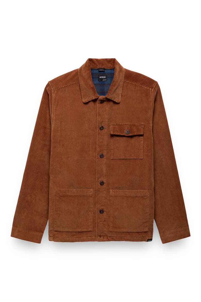 Ridgecrest Organic Cotton Corduroy Chore Coat, Alternate, color, TAWNY