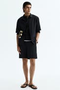 H&M Loose Fit Bermuda Shorts