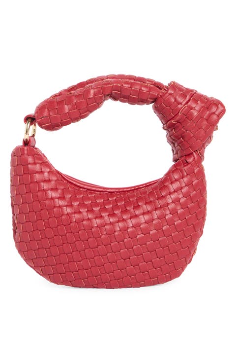 Brigitte Mini Woven Bag Charm