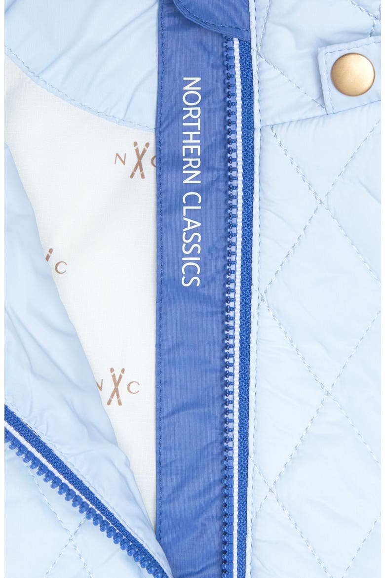 Quilted Puffer Jacket, Alternate, color, Cloud Blue