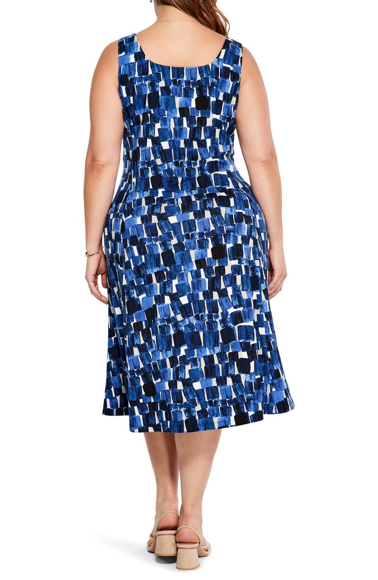 NIC+ZOE Artist Blocks Sleeveless Dress, Alternate, color,