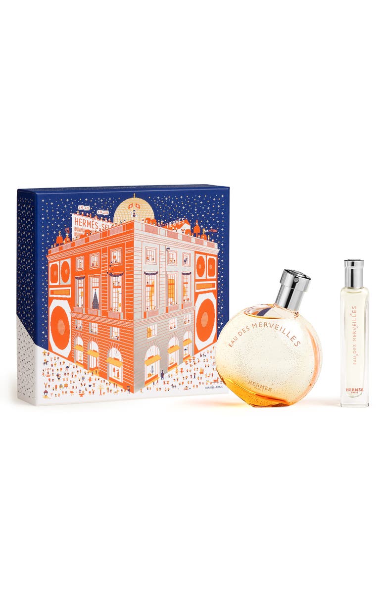 Hermès Eau des Merveille - Eau de Toilette Gift Set, Main, color, 