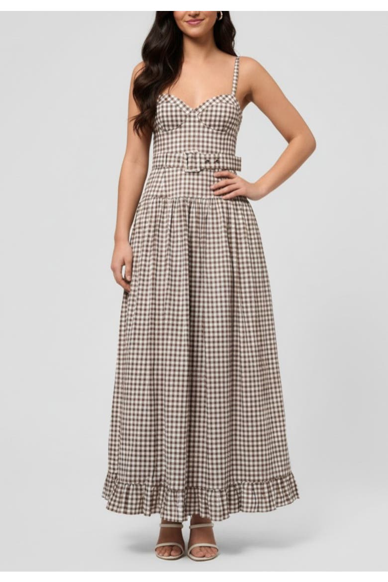 RACHEL Rachel Roy Elodie Sweetheart Neck Maxi Dress (Women