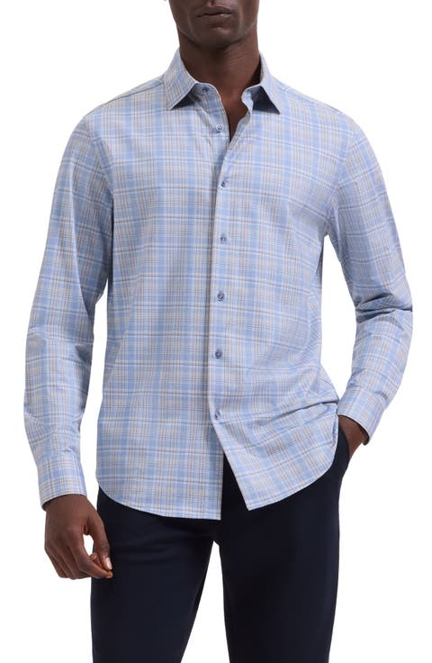 Jimmy OoohCotton® Plaid Button-Up Shirt