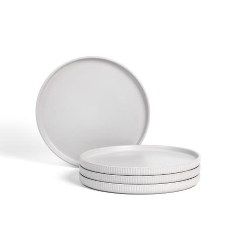 Haven Stoneware 4-Piece Dinner Plate Set