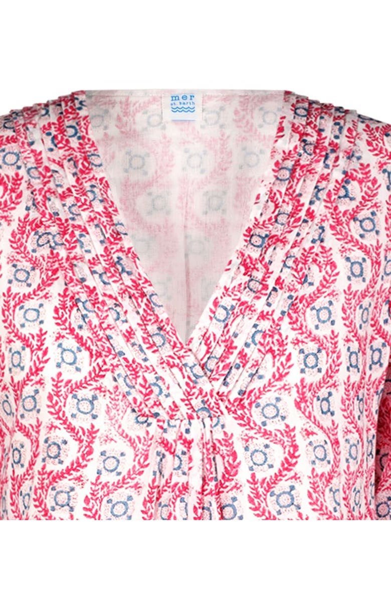 Mer St. Barth Marina Womens Mini Dress, Alternate, color, Pink
