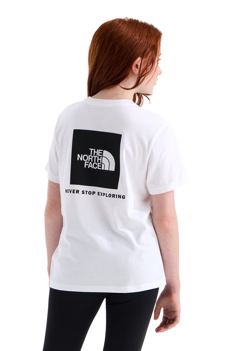Kids' Evolution Box Graphic T-Shirt, Alternate, color, TNF WHITE