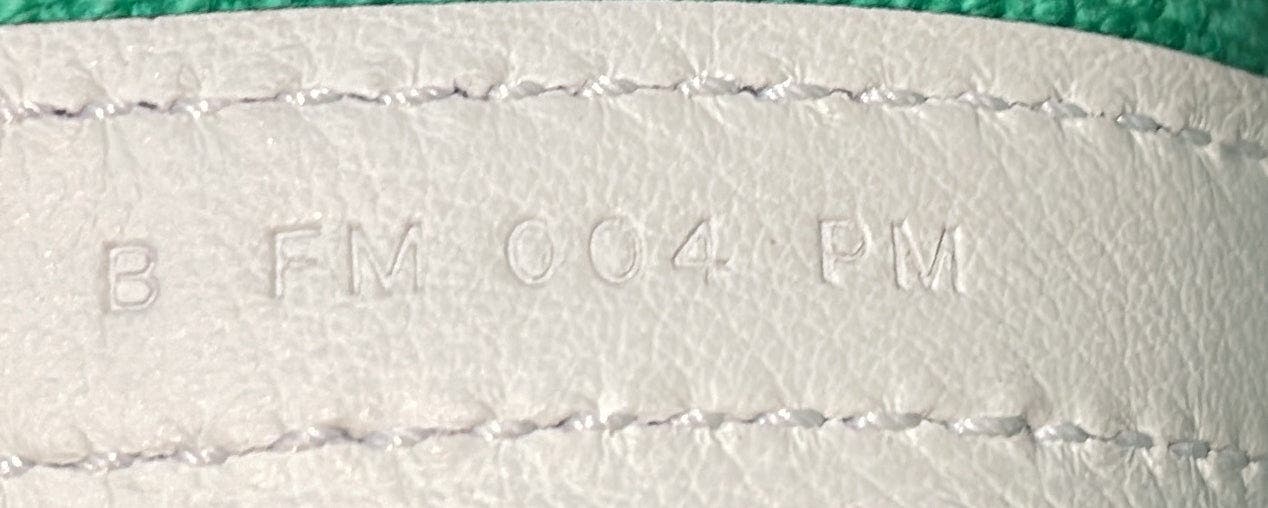 Pre-Owned Hermes Cargo Picotin Lock Bag Canvas and Swift PM, Alternate, color, Vert Comics