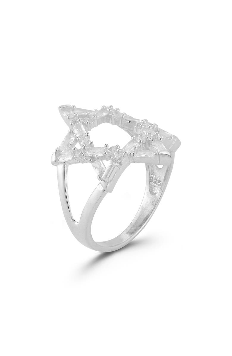 SPHERA MILANO Star Of David Ring, Alternate, color,