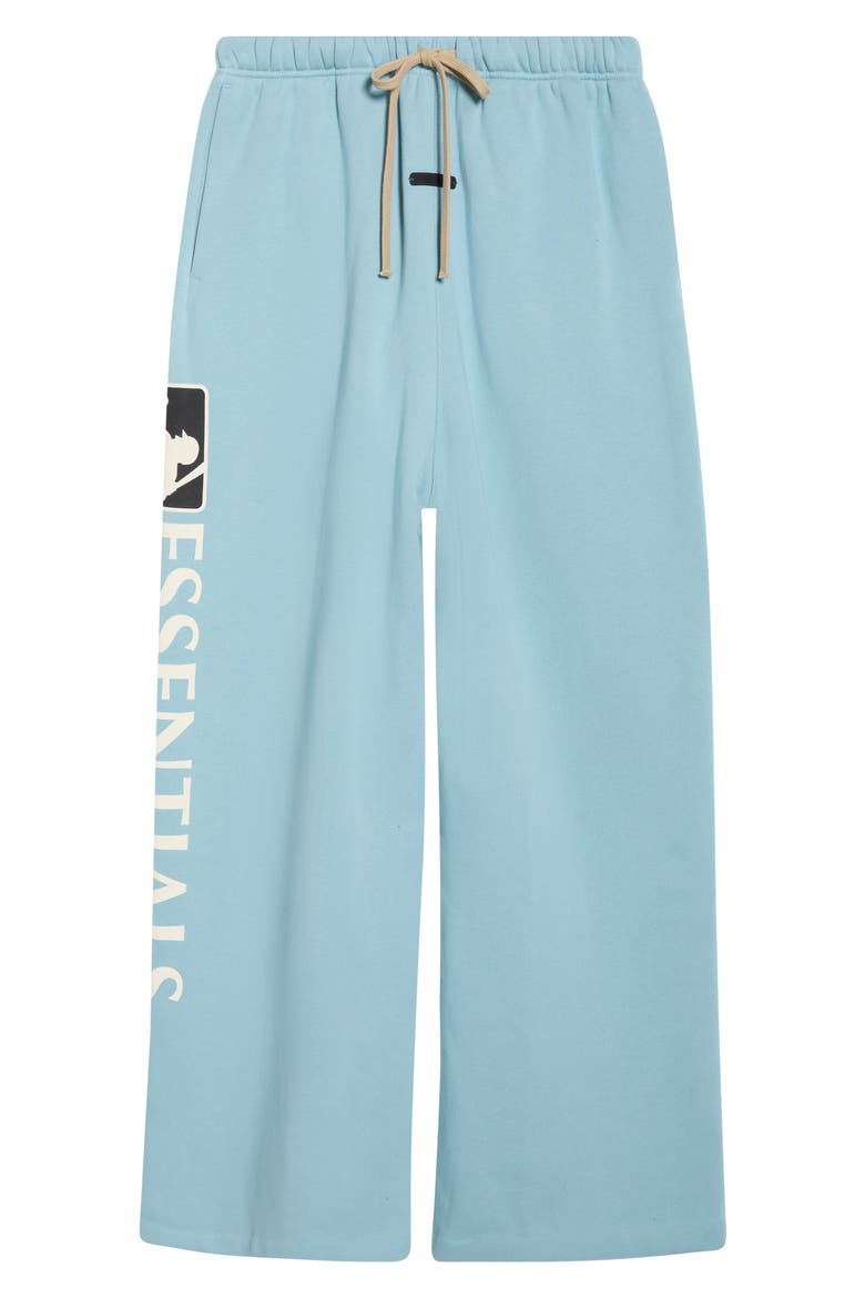 x MLB Cotton Blend Fleece Lounge Sweatpants, Alternate, color, STONE BLUE