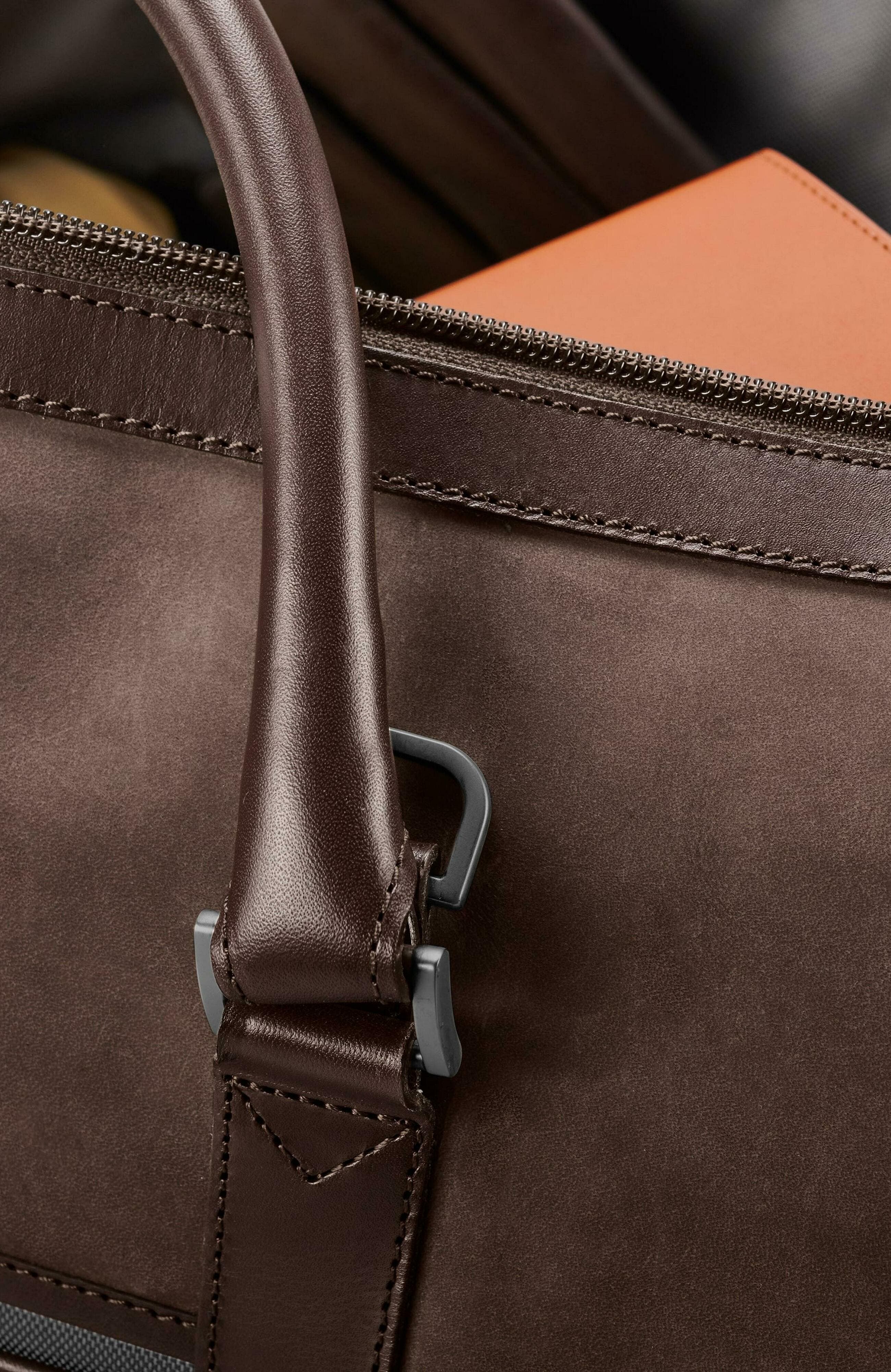 Carl Friedrik Compact Duffle Bag, Alternate, color, Chocolate