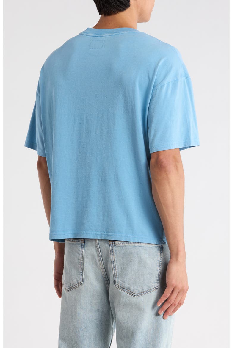 State Dept. Cotton Graphic T-Shirt, Alternate, color, BLUE