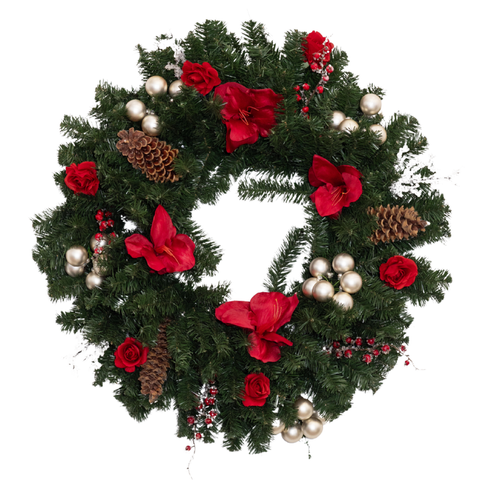 Evangeline Holiday Wreath