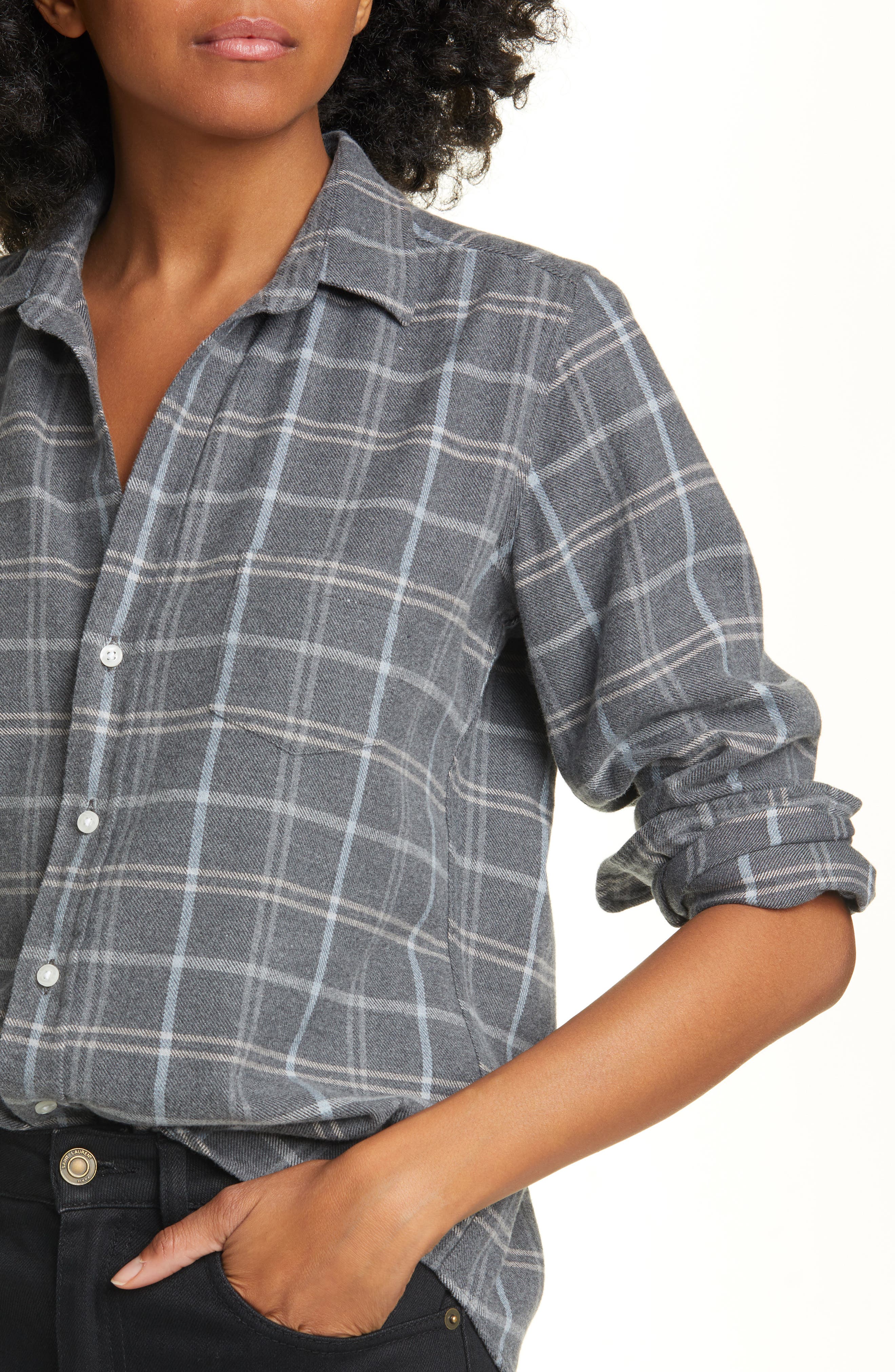 Frank & Eileen Long Sleeve Flannel Button-Up Shirt (Women) | Nordstromrack