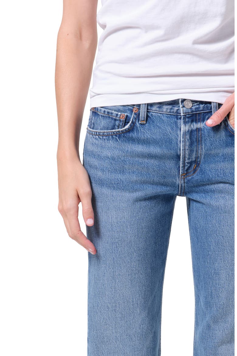 Low Rise Slim Fit Jeans, Alternate, color, DOWNTOWN