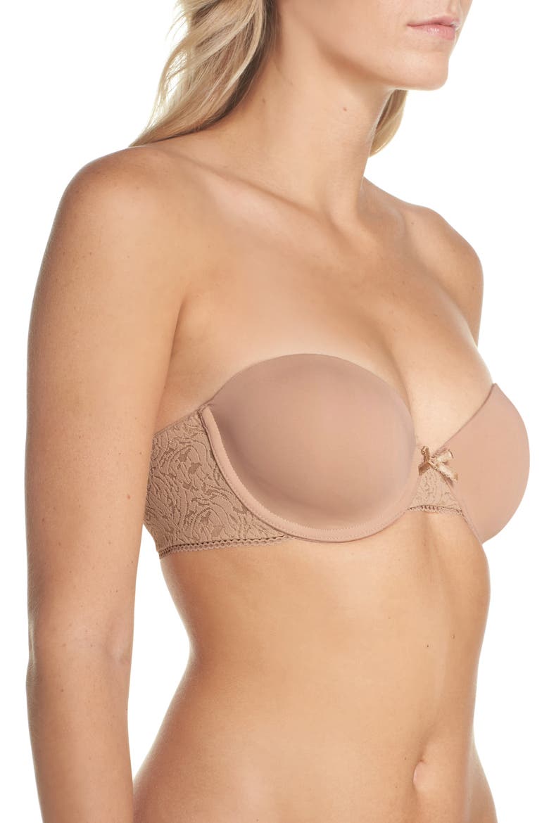 Modern Method Strapless Underwire Bra, Alternate, color, AU NATURAL