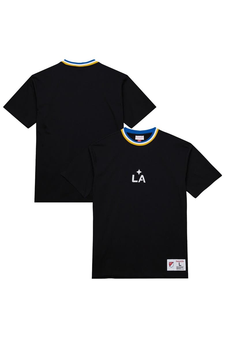 Black LA Galaxy Playmaker T-Shirt, Main, color, Black