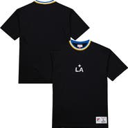 Mitchell & Ness Black LA Galaxy Playmaker T-Shirt