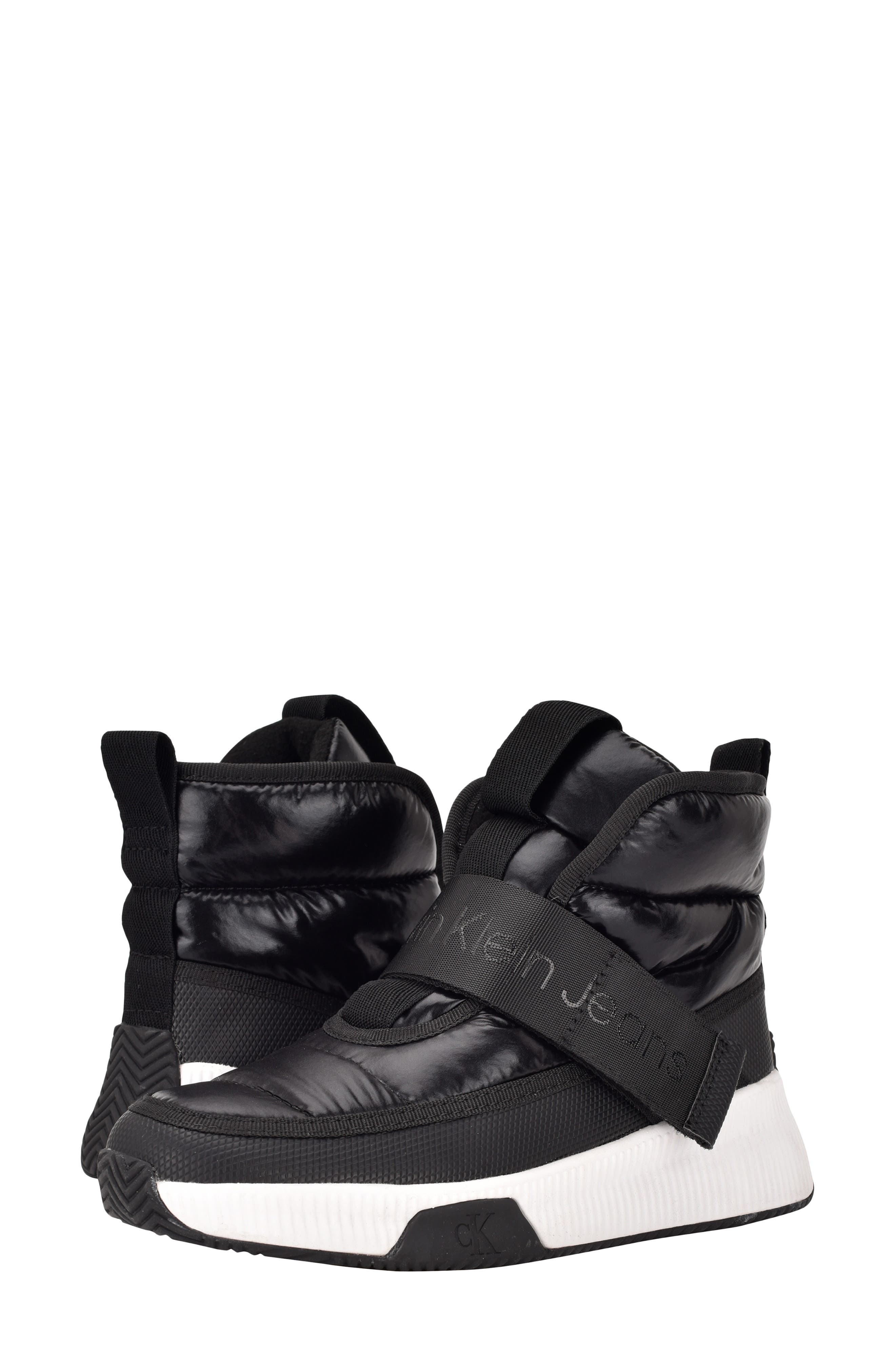 Calvin Klein Mabon High Top Sneaker, Alternate, color, Black