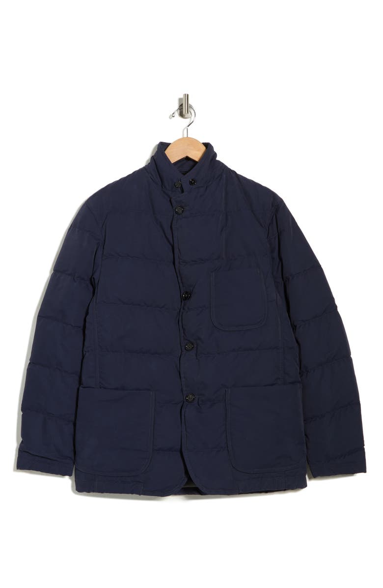 BUCK MASON Thundercloud Carry On Cotton Blend Puffer Jacket, Main, color, Dress Navy