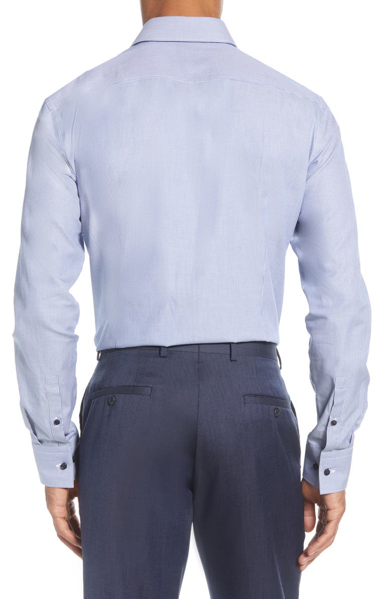 BOSS Slim Fit Stripe Dress Shirt, Alternate, color, 