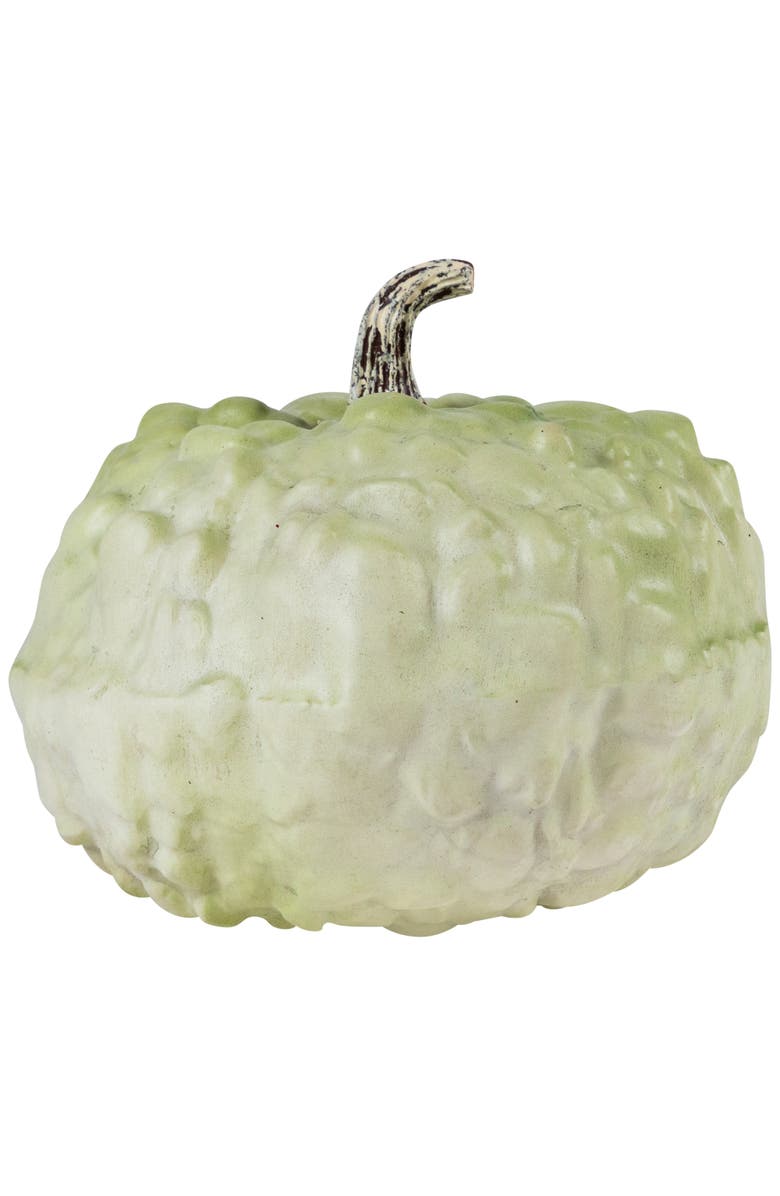Northlight Knucklehead Pumpkin Fall Harvest Decoration - 7.5" - Light Green, Alternate, color, 