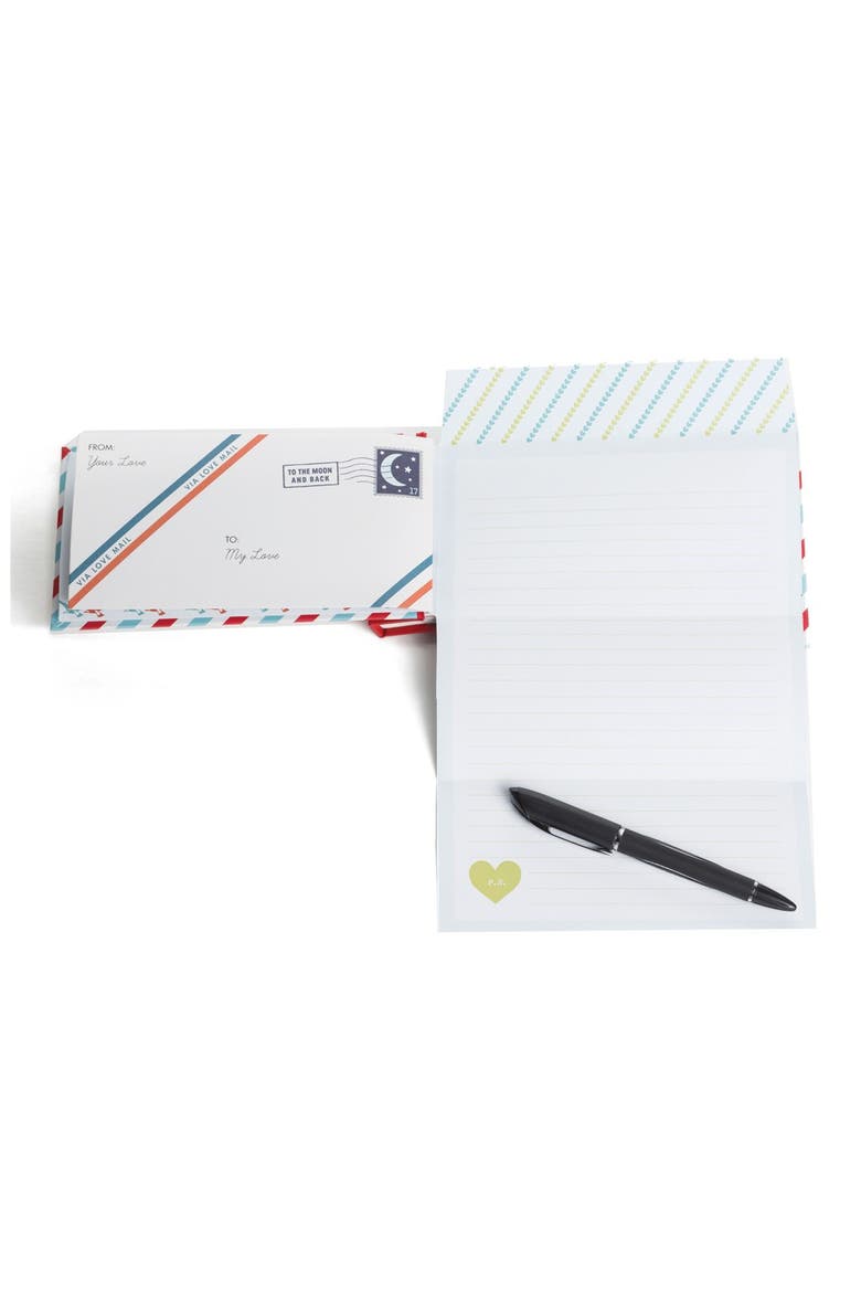 'Letters to My Love - A Paper Time Capsule' Book, Alternate, color, OPEN MISCELLANEOUS